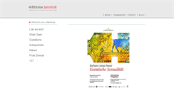 Desktop Screenshot of editions-jannink.com